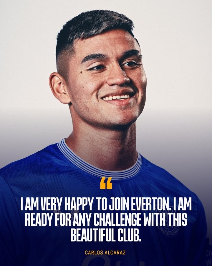 拖字訣？記者：埃弗頓想再等5場(chǎng)比賽再激活阿爾卡拉斯買(mǎi)斷條款