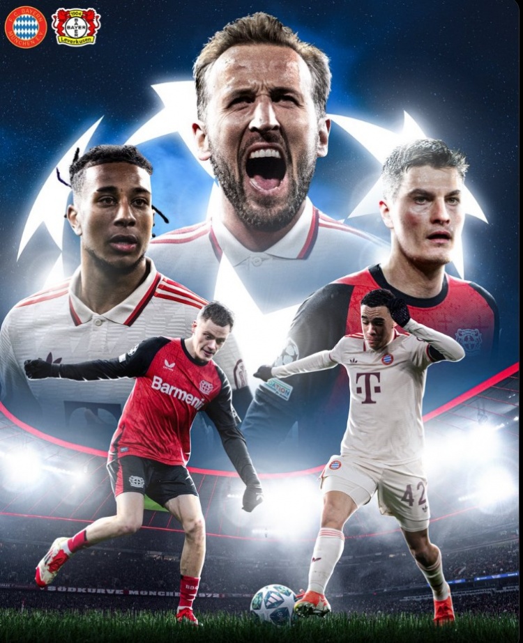 拜仁官方發(fā)布對陣?yán)瘴謳焐螅簞P恩C位，穆西亞拉PK維爾茨