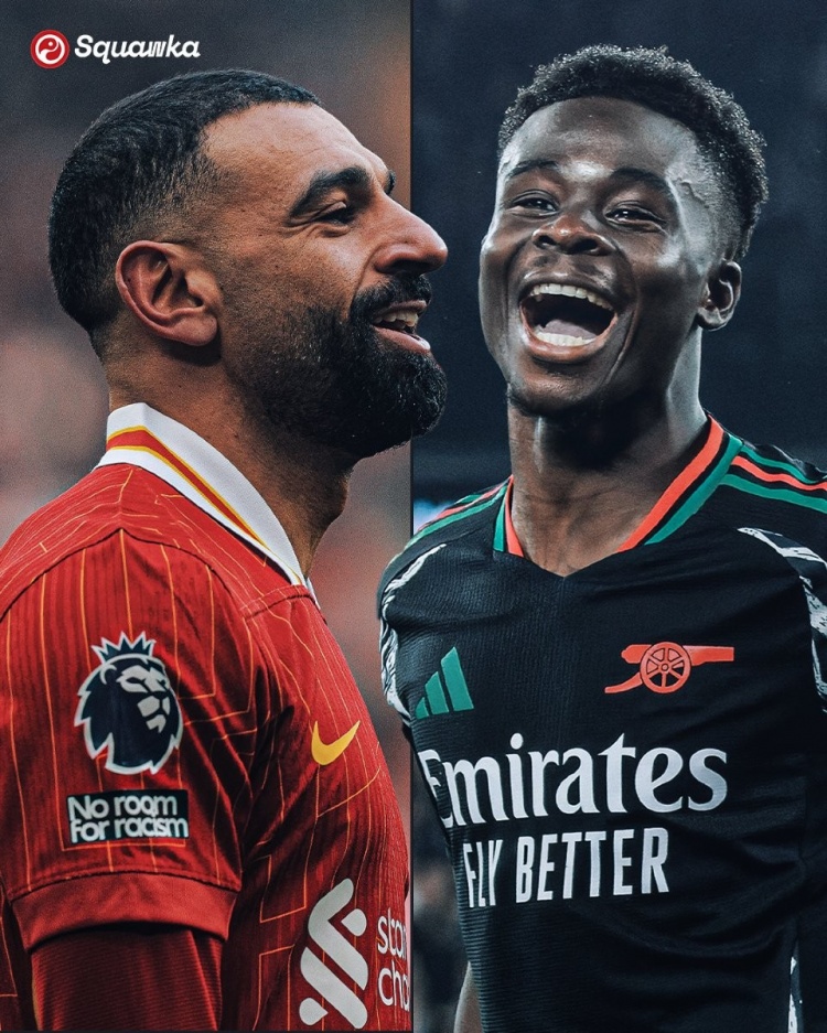 本賽季英超至少2次單場創(chuàng)造重大機會3+，僅薩拉赫&薩卡做到