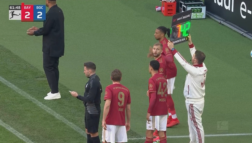 主力來了！凱恩、穆西亞拉等人登場(chǎng)，換下穆勒、格納布里等4人