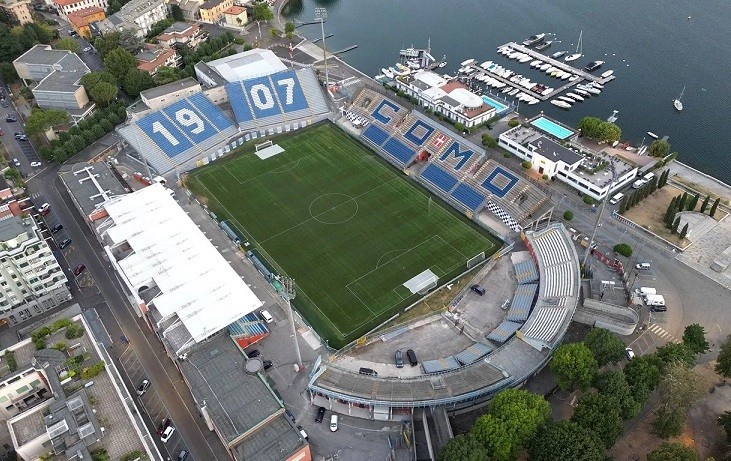 意媒：科莫計劃翻修主場，2026年開工2028年完工，1.52萬個座位