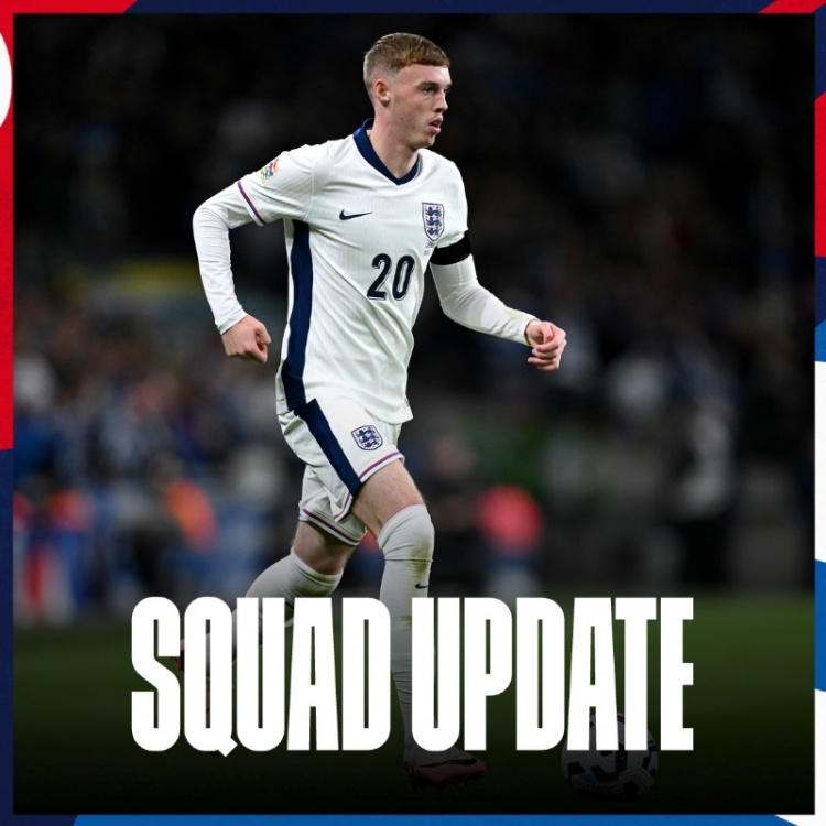 英格蘭隊(duì)官方：帕爾默暫時(shí)沒(méi)來(lái)國(guó)家隊(duì)報(bào)到，仍留在切爾西評(píng)估傷情