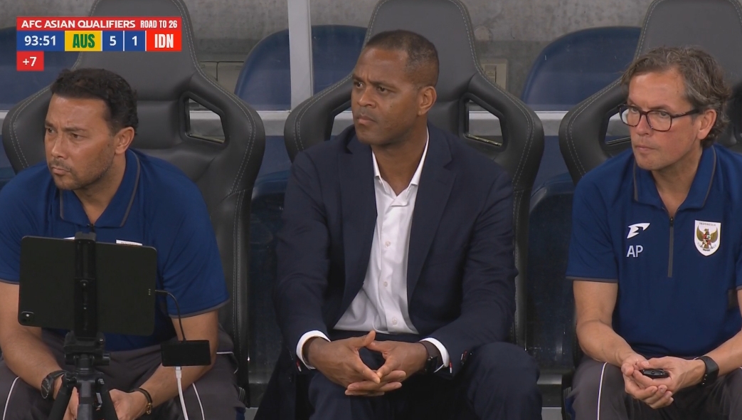 印尼媒體：首秀遭澳大利亞5-1屠殺，克魯伊維特下課話題已出現(xiàn)