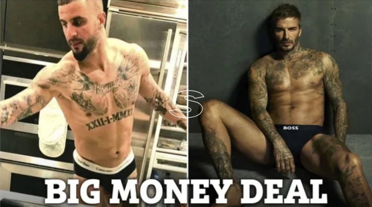 太陽(yáng)報(bào)：沃克與知名品牌簽下內(nèi)褲代言合同，合同金額為六位數(shù)